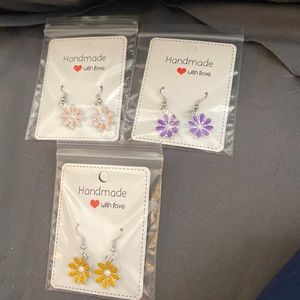 Daisy earrings